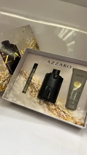 Perfume The Most Wanted Intense 100ML + Hair Gel de banho 75ML + Travel Size 10ML 