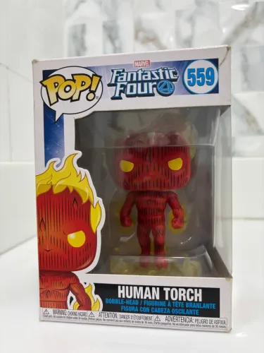 Tocha humana Funko pop