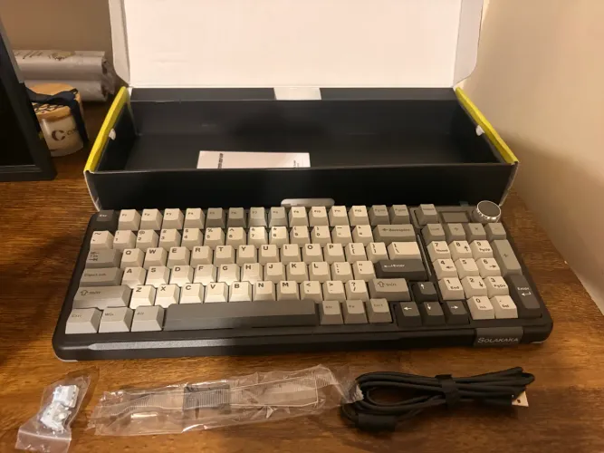 Teclado solakaka a99pro sem fio