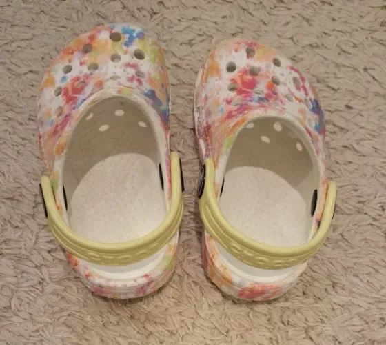 Crocs C4 classic Tie Dye Graphic infantil original