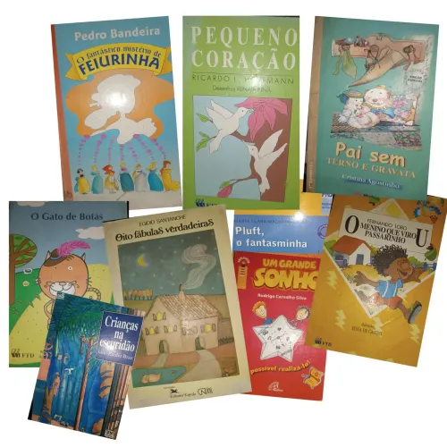 Livros infantojuvenis a partir de 5,00 Estão em bom estado.