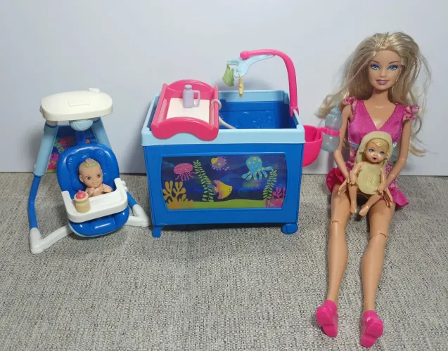 Playset Barbie Quero Ser Babá 2010