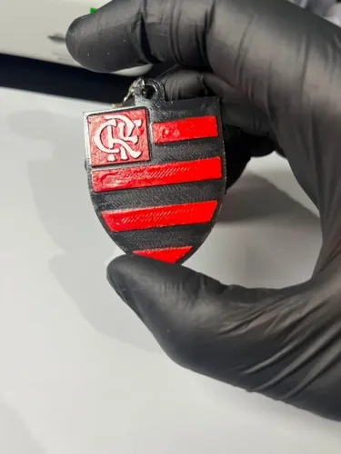 Chaveiro Flamengo Times Escudo Rubro Negro Oficial