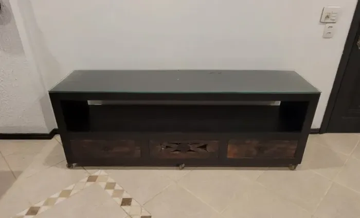 Rack TV Black 
