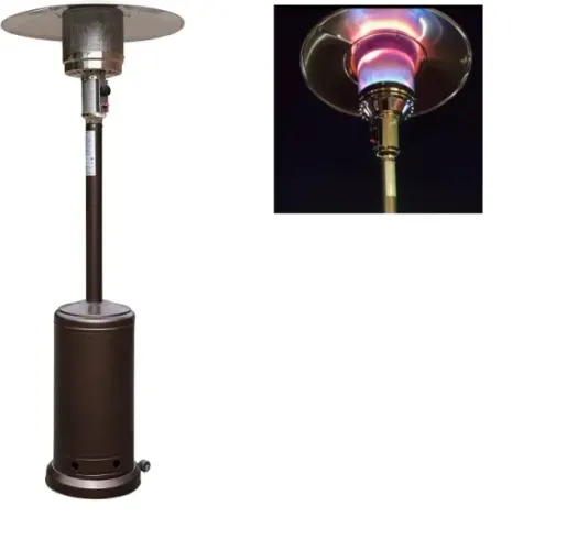 Aquecedor Chapéu Á Gás Preto Ambiente Externo Marca Chamonix Novo na caixa lacrado 