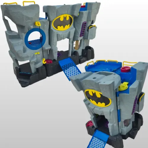 Imaginext Batcaverna Completa Batman E Acessórios Mattel