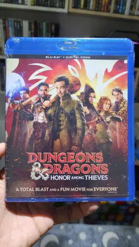 Blu-ray Dugenons & Dragons Honra Entre Rebeldes Original Lacrado