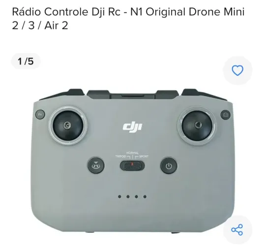 Radio Controle Drone DJI RC-N1