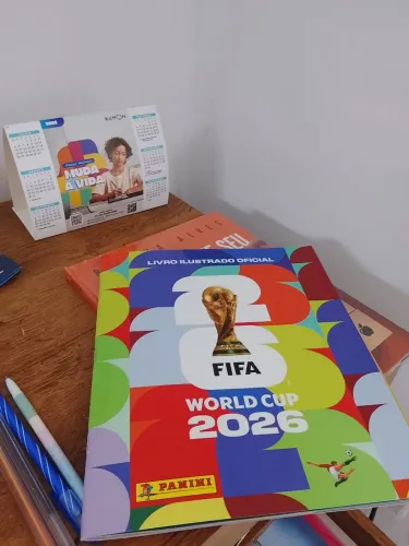 Álbum Copa FIFA Panini original. 