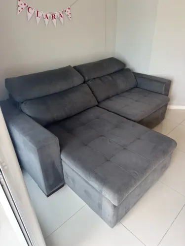 Sofá retrátil 2 lugares