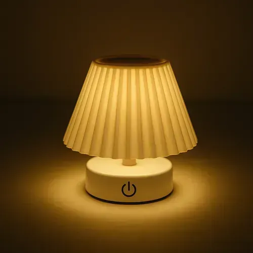 Abajur de Mesa Vintage com LED