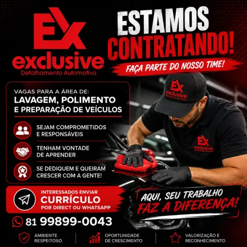 Tamos contratando.