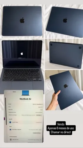MACBOOK AIR M3 8GB RAM 256GB SSD 2027