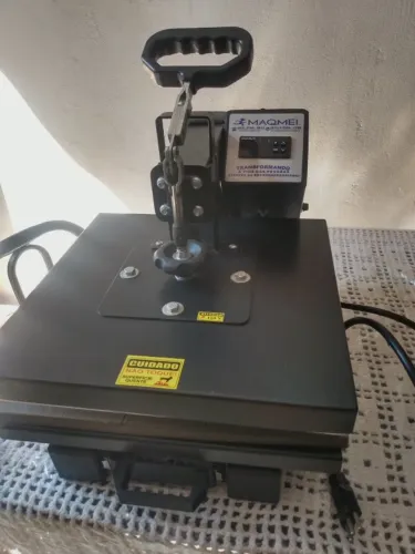 Prensa Plana 38x38 Sublimação - Semi nova Pouco usada