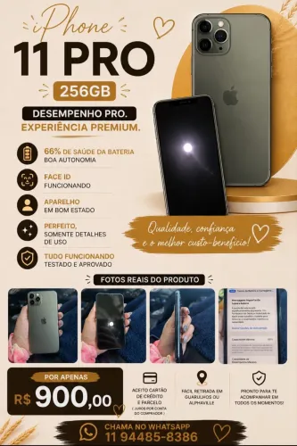 iPhone 11 Pro com a caixa original