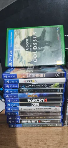 Lote jogos ps4