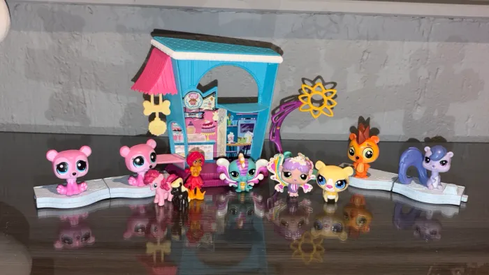 Casa e Bonecos Little Lets Pet Shop LPS