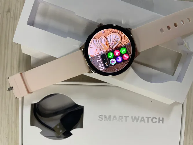 IMPERDÍVEL, SMARTWATCH ULTRA-FINO