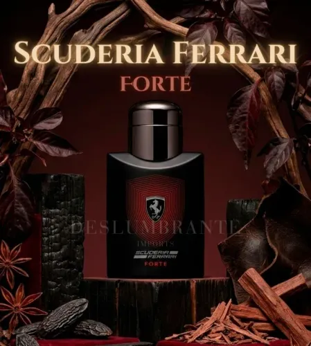 SCUDERIA FERRARI FORTE | Perfume Importado Original (com selo de autenticação)