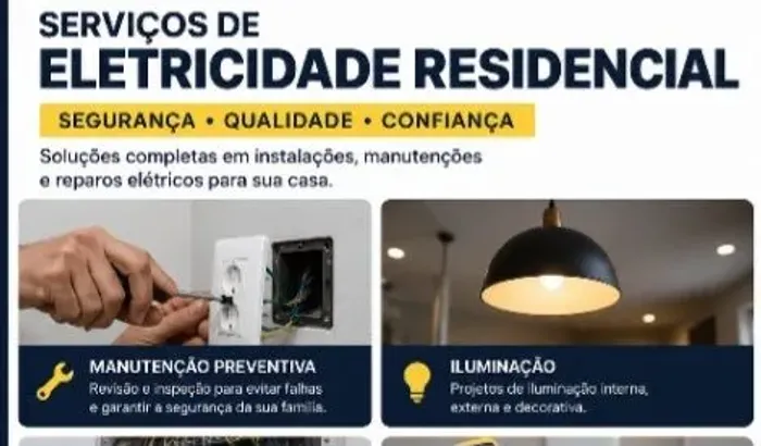 Eletricistas residencial 