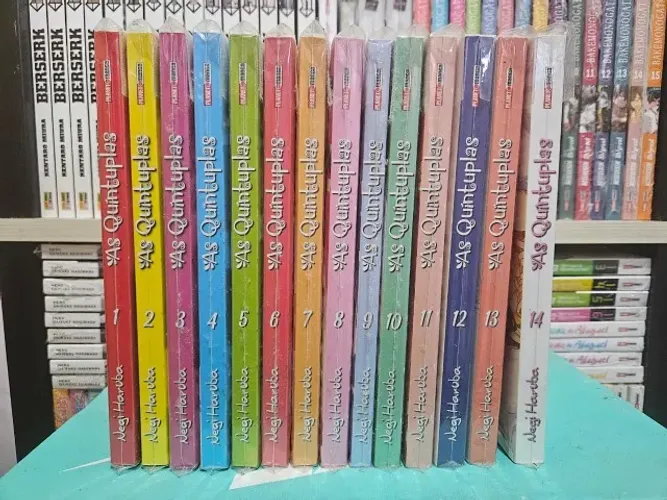 Mangá As Quintuplas (1-14) Coleção completa