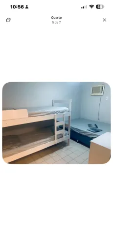 Quarto compartilhado o aluguel eh por cama
