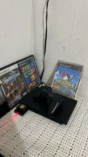 Playstation 2 + Tv para jogar / tudo funcionando