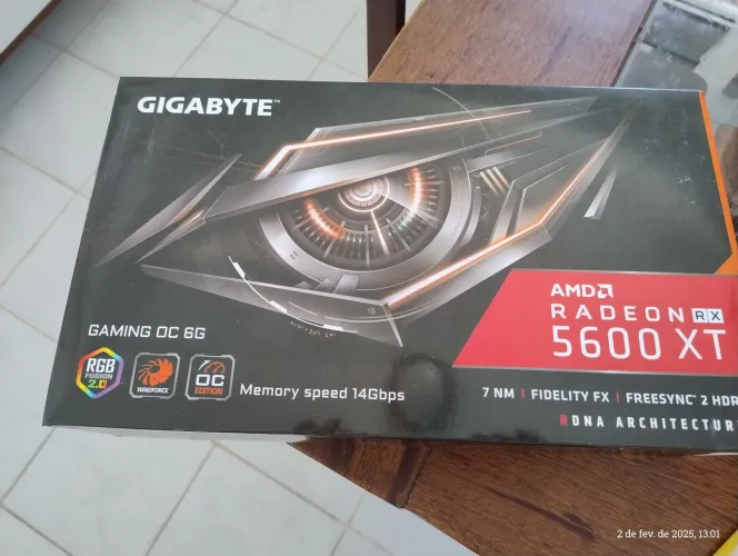 Placa de vídeo RX5600XT Gigabyte