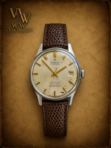 Relógio vintage Tissot Visodate Militar Seastar