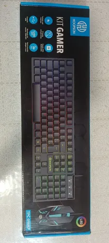 KIT GAMER TECLADO E MOUSE HOOPSON