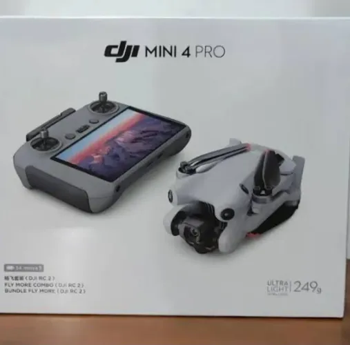 DRONE MINI 4PRO FLY MORE COMBO PLUS NOVO LACRADO <br>COMBO PLUS (DJI RC 2) 