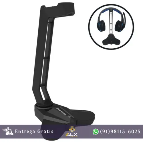 Suporte P/ Headset Blackfire Preto Fortrek g *ENTREGA GRÁTIS*