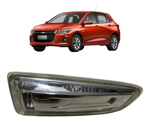 Seta Pisca Paralama Direito Gm Onix 2023 26244313 Prateado