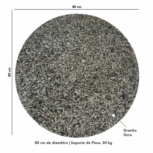 Mármore pedra redonda