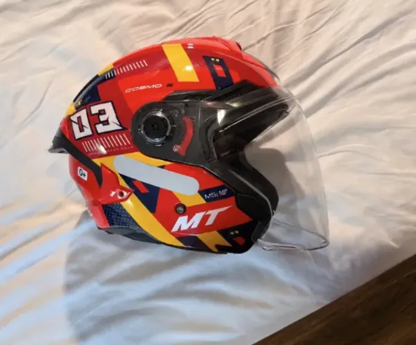 Capacete Moto MT Cosmo Tam 62