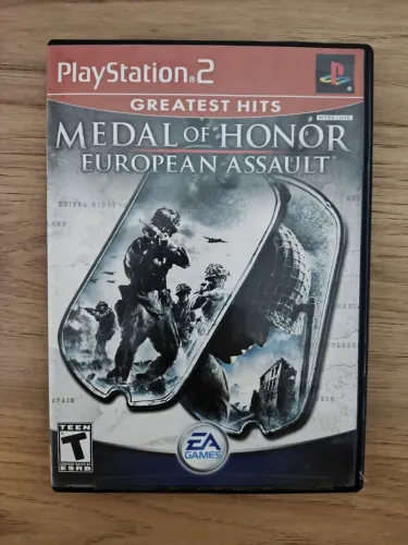 Medal of Honor: European Assault PS2 PlayStation 2 edição Greatest Hits
