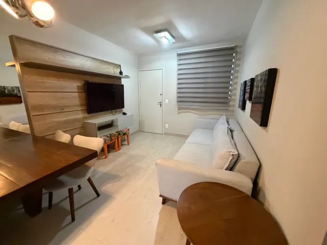 Apartamento mobiliado no bairro serrano