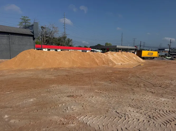 Sales material de construção