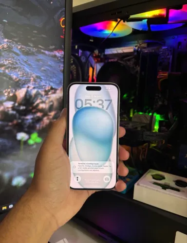 iPhone 15 128gb novo
