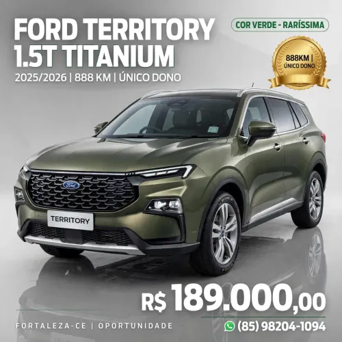 Ford Territory Titanium 1.5 Gtdi Ecobo. AUT 2026