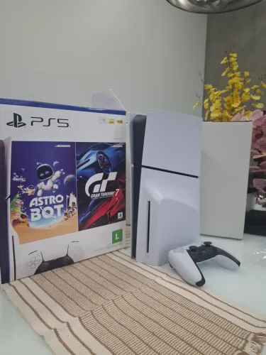 Ps5 SLIM COM LEITOR DE CD LEIA A DESCRIÇÃO