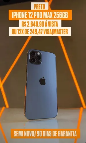 APARELHO USADO 12 PRO MAX,