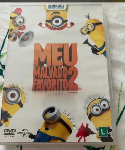 dvd meu malvado favorito 2 , em ótimo estado. original.