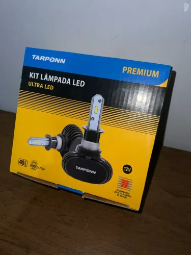 Kit Lâmpada Ultra LED Tarponn H27 40W (Milha Onix, Tucson, HB20, S10)