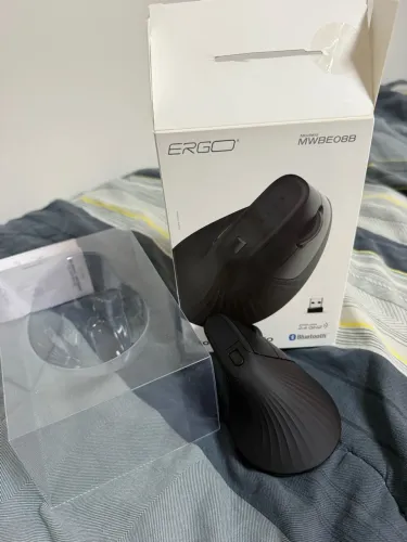 Mouse Ergonômico Vertical Ergo Bluetooth 4000 DPI - Novo