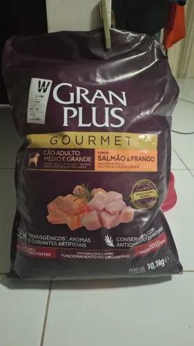 Ração Gourmet Salmão e Frango Gran Plus