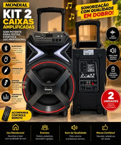 Música potente em dobro!