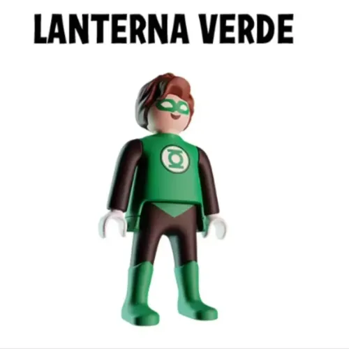 Kinder Ovo Playmobil DC - Lanterna Verde