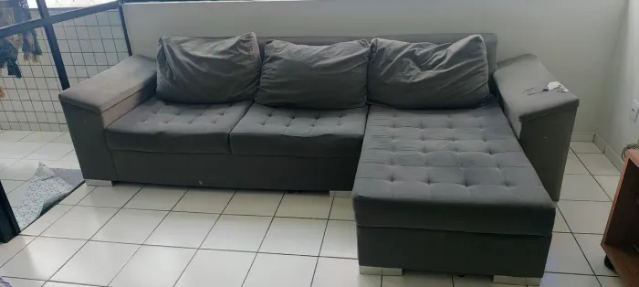 Sofá 3 lugares com Chase