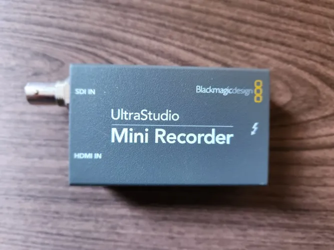 ultrastudio mini recorder thunderbolt 2
